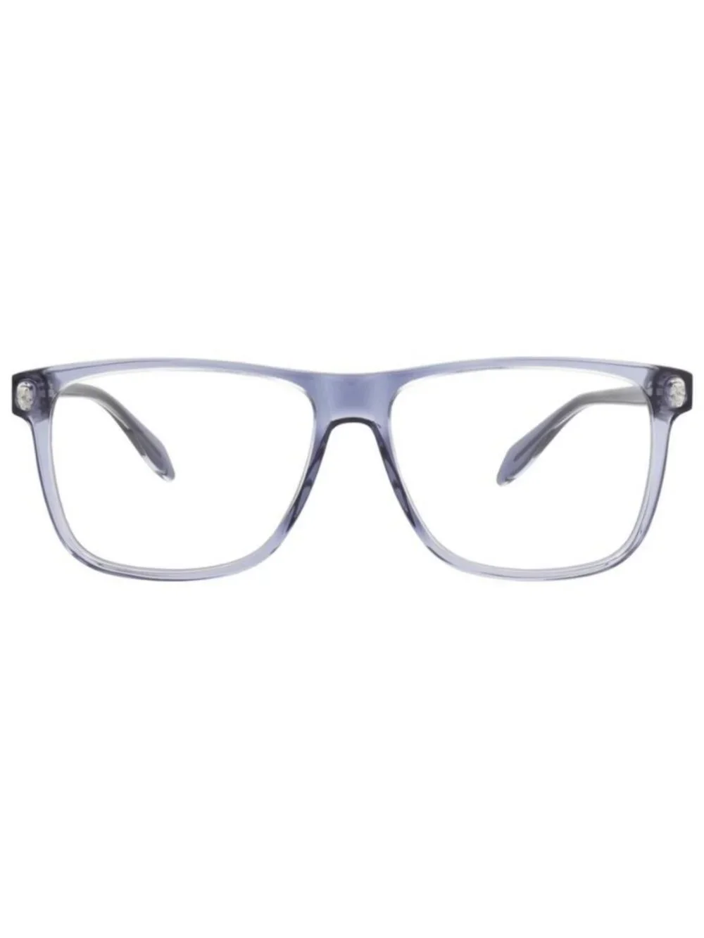 New Alexander McQueen Mens Square/Rectangle Blue Blue Transparent Fashion Design